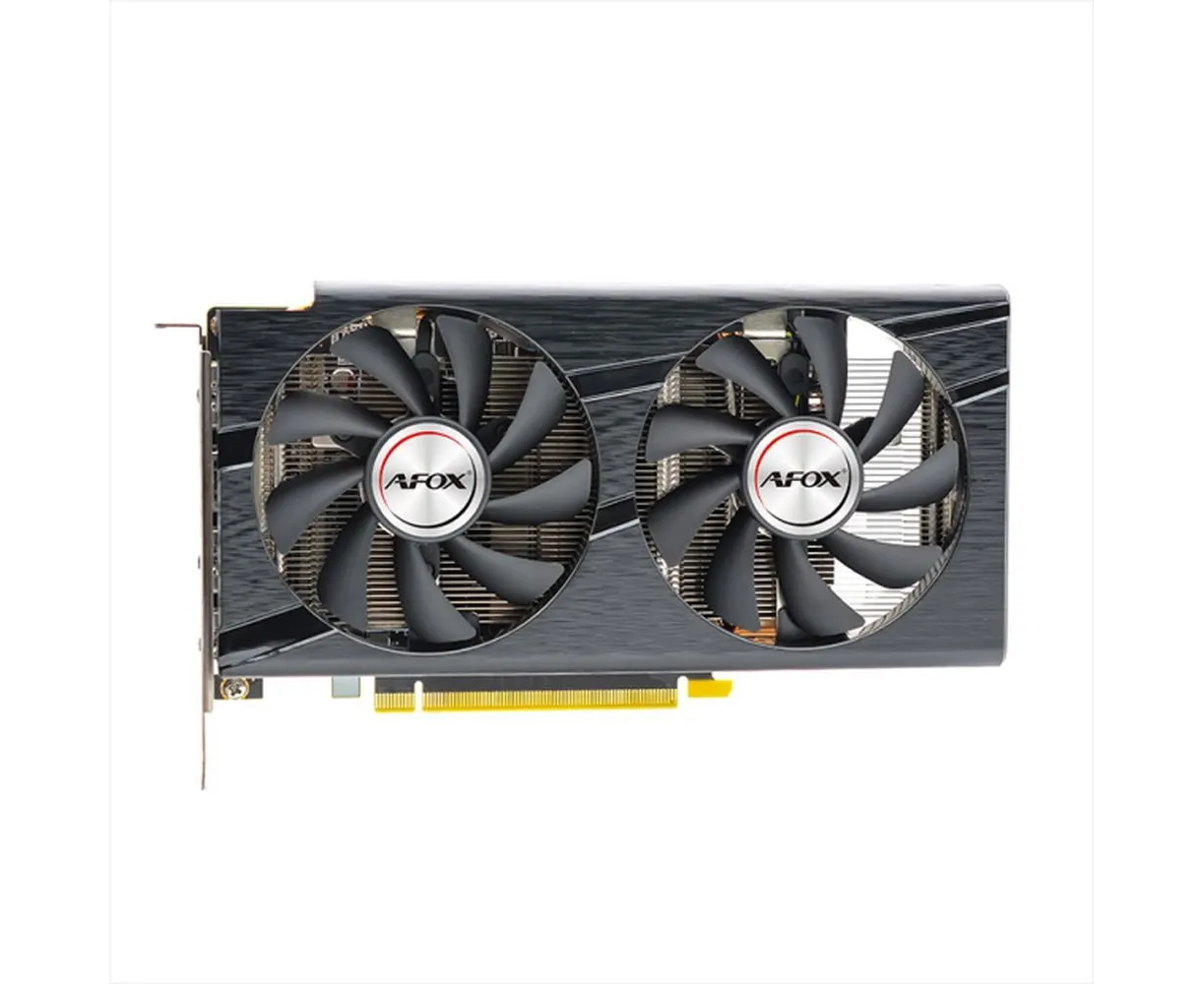 Видеокарта Afox Ge Force RTX2060 (AF2060-6144 D6 H4-V2) 6 GB GDDR6 192 BIT DP DVI HDMI ATX Dual Fan Retail Pack