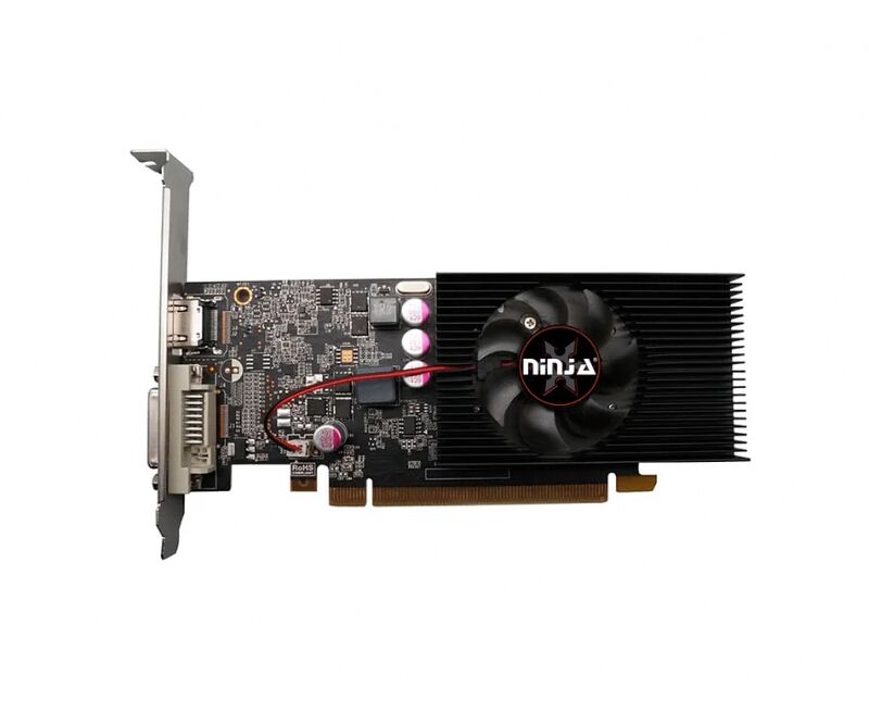 Видеокарта Sinotex Ninja GT1030 PCIE (384 SP) (NK103 FG44 F) 4 GB 64 BIT GDDR4 DVI HDMI