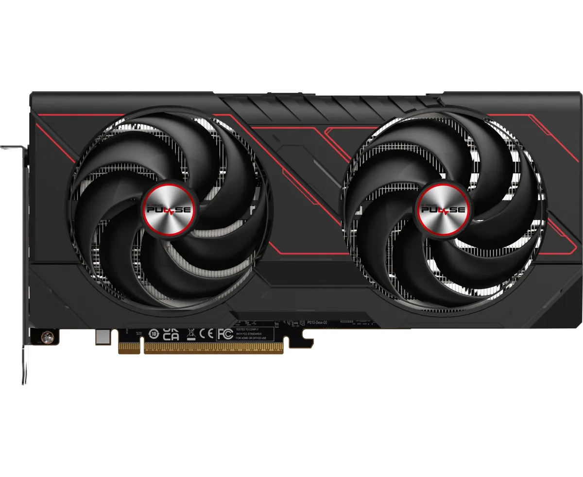 Видеокарта Sapphire AMD Radeon RX 9070 (11349-03-20 G) Pulse AMD Radeon RX 9070 Gaming 16 GB Dual 16 ГБ Pulse, GDDR6, Ret