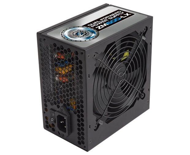 Блок питания ZALMAN ZM600-LXII, 600 W, ATX12 V v2.3, APFC, 12cm Fan, Ret