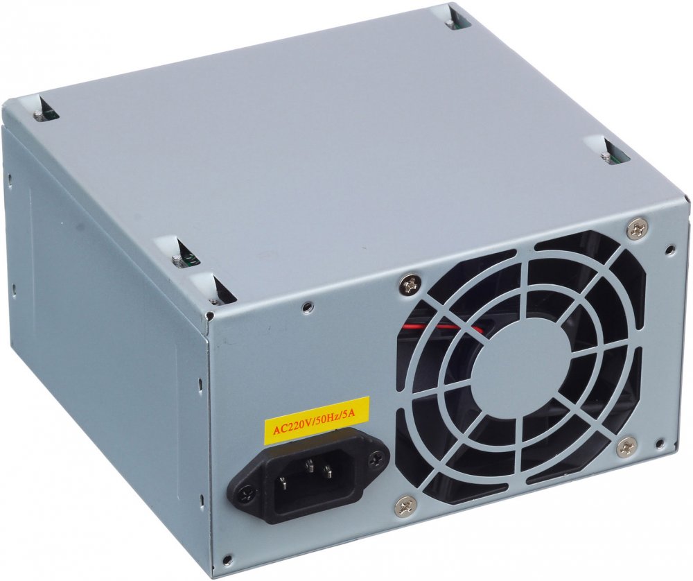 Блок питания Exegate ES259589 RUS AAA350, ATX, 8cm fan, 24p+4p, 2x SATA, 1x IDE
