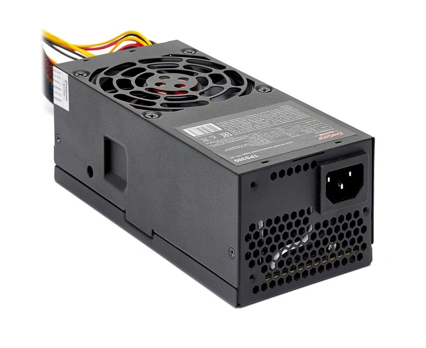 Блок питания Exegate Special TPS300 ES279023 RUS 300 W,TFX, black, 8cm fan, 24p+4p, 2x SATA, 1x IDE, FDD