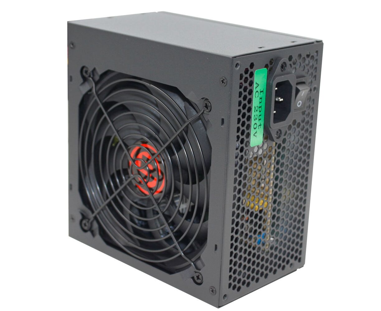 Блок питания Ginzzu CB500 12 CM black