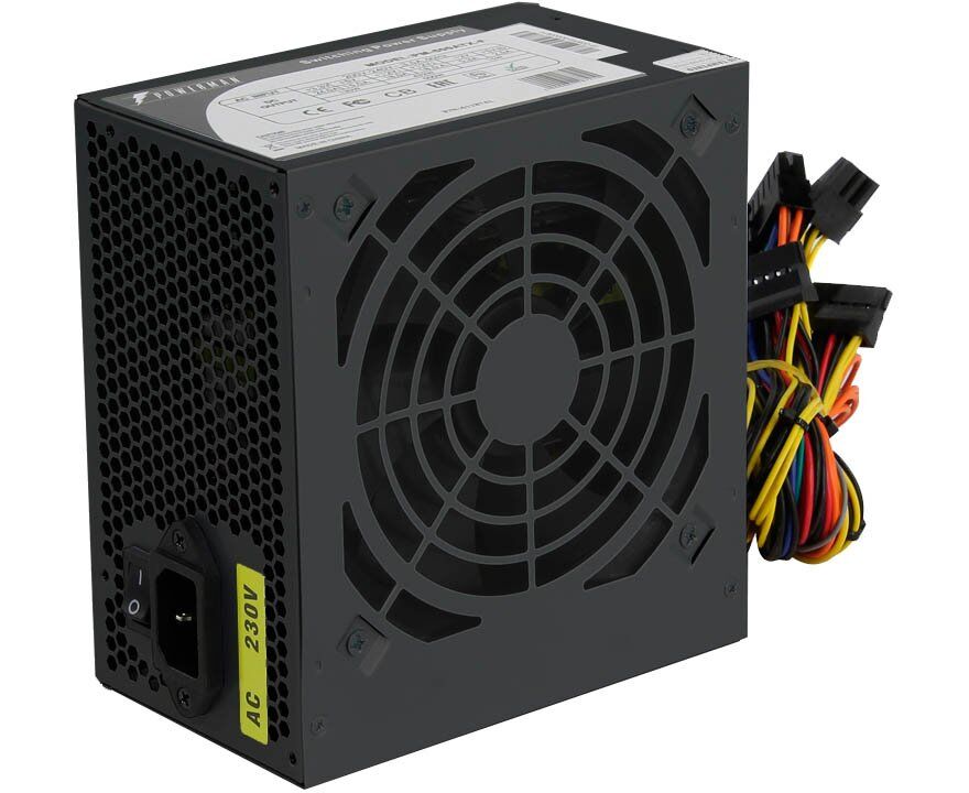 Блок питания POWERMAN PM-600 ATX-F-BL RTL 6143094