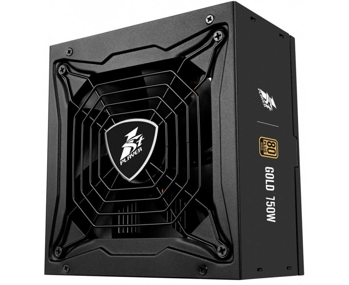 Блок питания 1 STPLAYER Steampunk 750 W (PS-750 SP) ATX 2.4, APFC, 80 Plus Gold, 140mm fan, full modular
