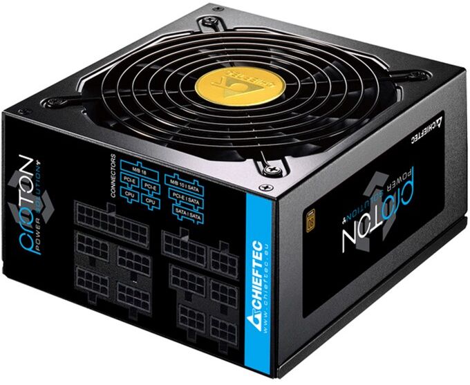 Блок питания Chieftec Proton BDF-1000 C ATX 2.3, 1000 W, 80 Plus Bronze, Active PFC, 140mm fan Retail