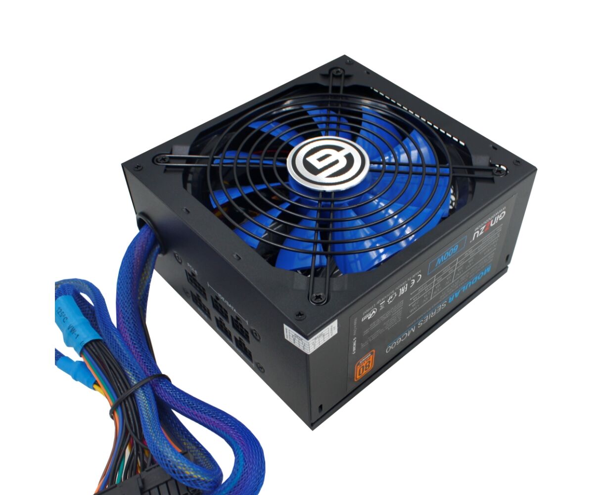 Блок питания Ginzzu MC600 14 CM 80+Bronze