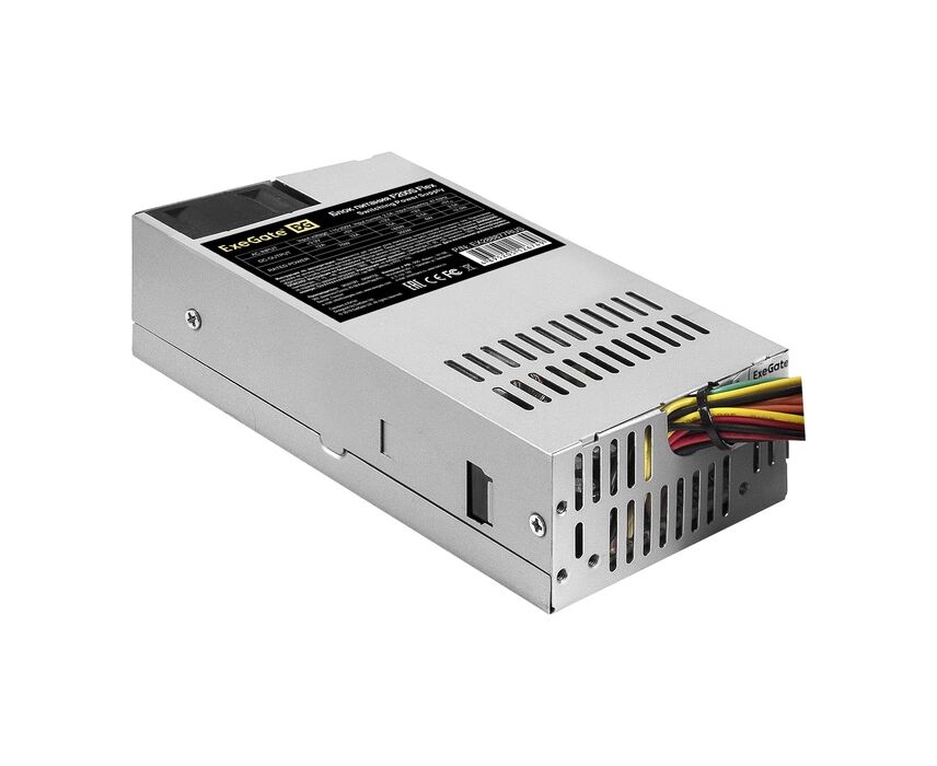 Блок питания Exe Gate F250 S EX291347 RUS 250 W (Flex ATX, for ITX case, 4cm fan, 20+4pin, 4рin, 3x SATA, 2x IDE)