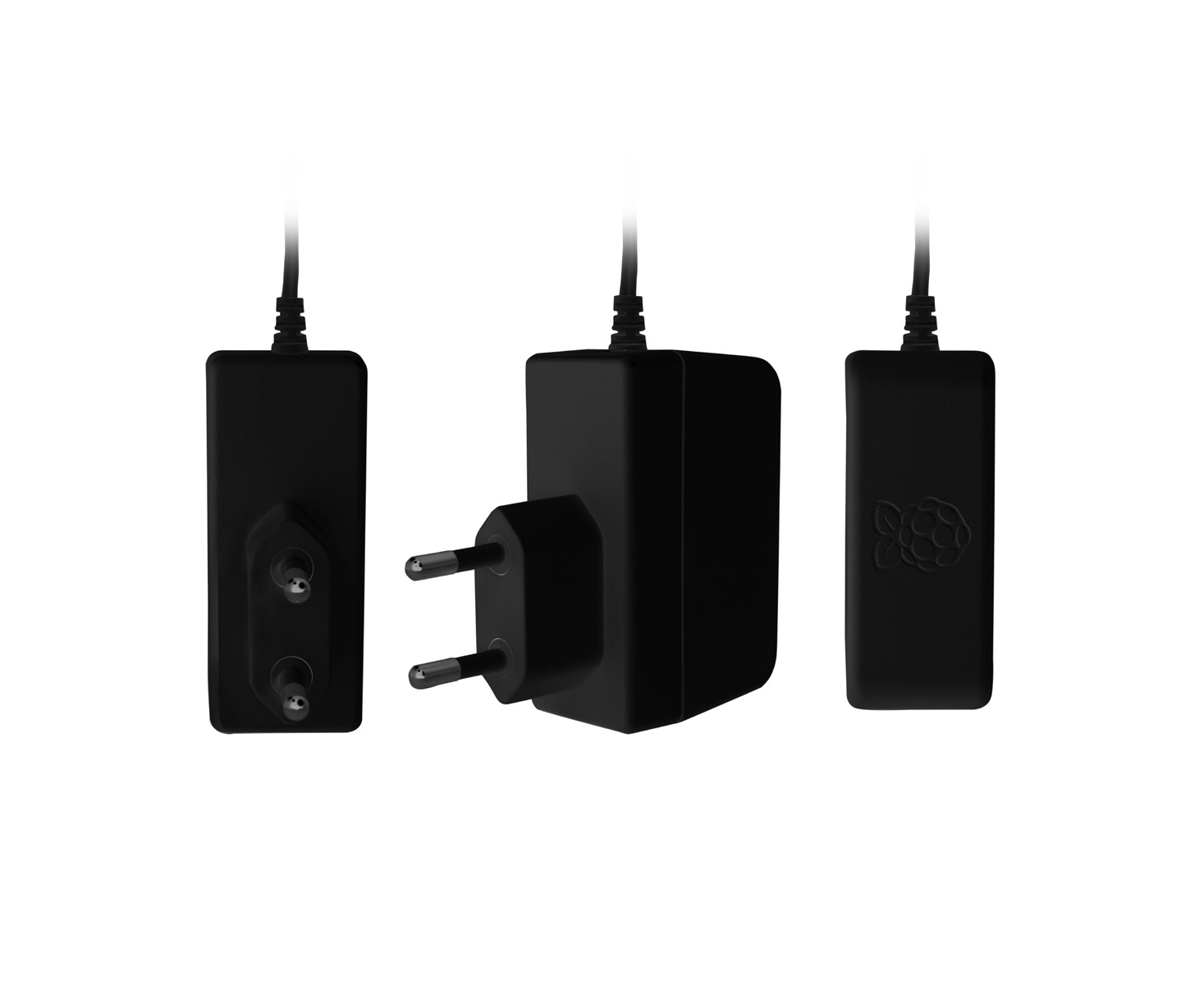 Блок питания Raspberry Pi 3 Model B Official Power Supply 177-0223 (182-5739) Retail, Black, 5.1 V, 2.5 A, Cable 1.5 m, Micro USB-B output jack