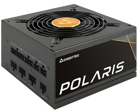 Блок питания Chieftec Polaris PPS-550 FC (ATX 2.4, 550 W, 80 Plus Gold, Active PFC, 120mm fan, Full Cable Management) Retail