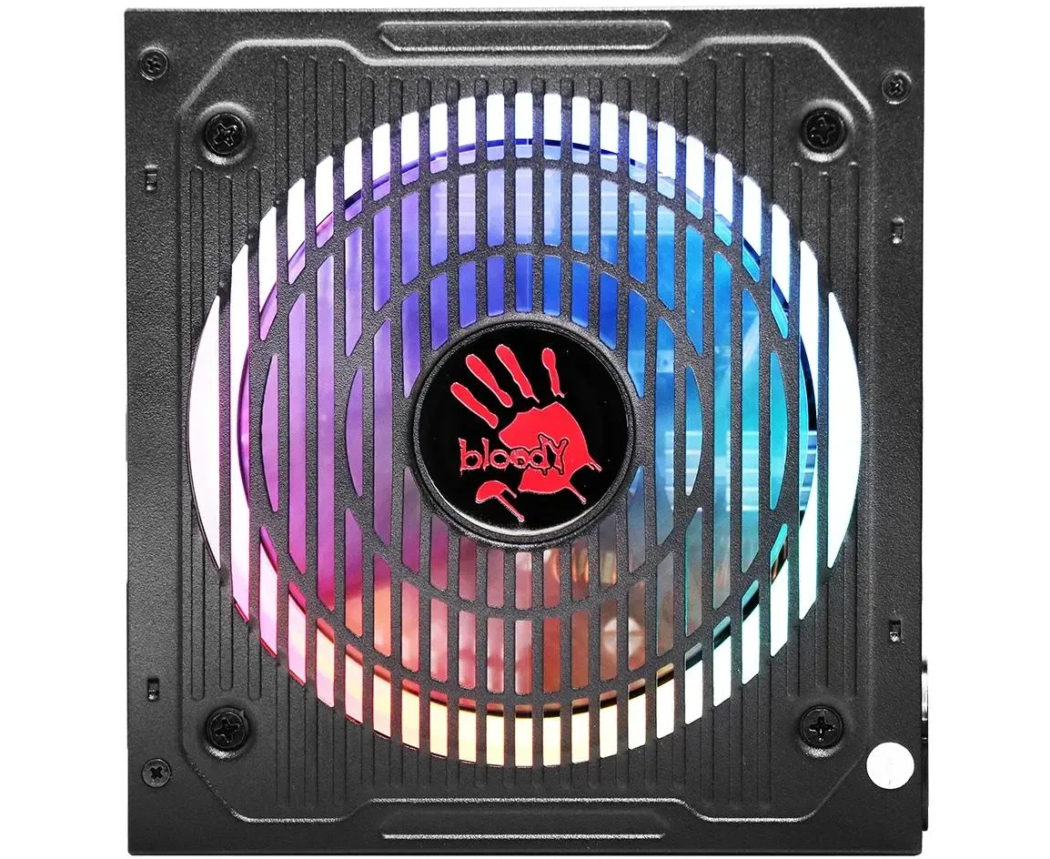 Блок питания BLOODY BD-PS750 G (BD-PS750 G-MR), 750 Вт, 120мм, черный, retail