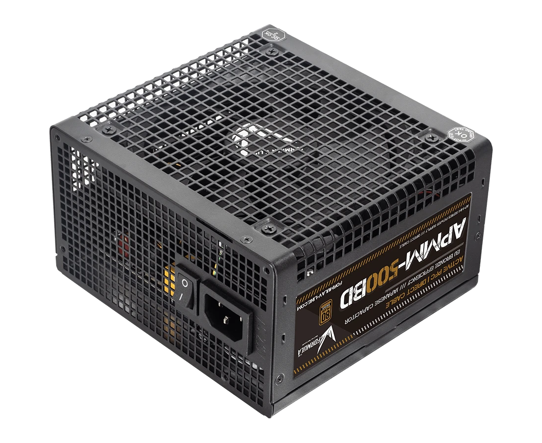 Блок питания Formula APMM-500 BD, 500 Вт, 120мм, черный, retail