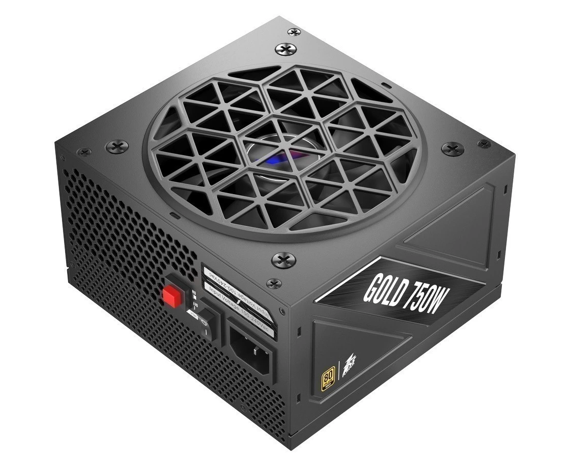 Блок питания 1 STPLAYER NGDP Gold (HA-750 BA4) 750 W / ATX 3.0, APFC, 80 Plus Gold, LLC+DC-DC, 120mm fan, full modular