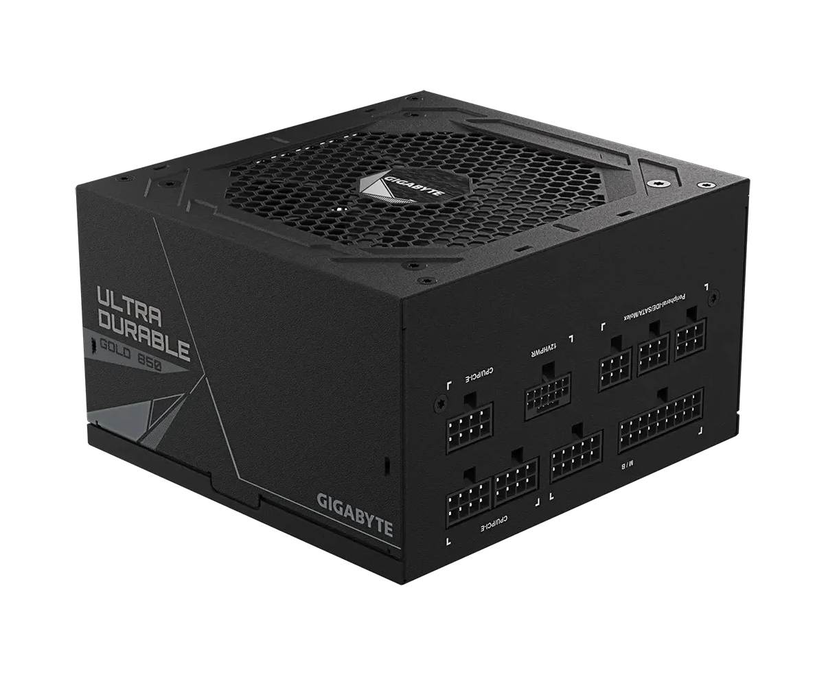 Блок питания Gigabyte UD850 GM PG5 V2 (28200-U85 GP-2 EUR) 850 W, 80 Plus Gold, Полностью модульный, PC Ie Gen 5.0 compatible