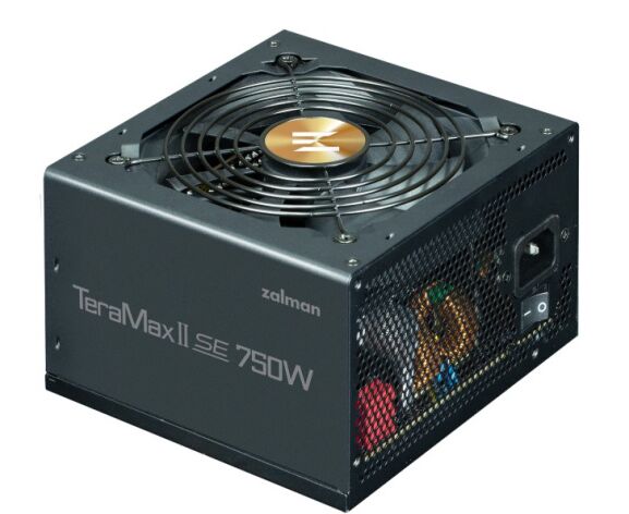 Блок питания Zalman ZM750-TMX2 SE, 750 W, ATX12 V v3.1, APFC, 12cm Fan, 80+ Gold Gen5.1, Full Modular, Retail