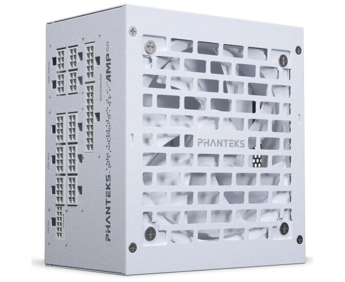 Блок питания PHANTEKS AMP GH 1200 W (PH-P1200 GR_WT01) (80 Plus Platinum, ATX 3.1, PC Ie 5.1, APFC, 120mm Fan, Fully Modular, White)