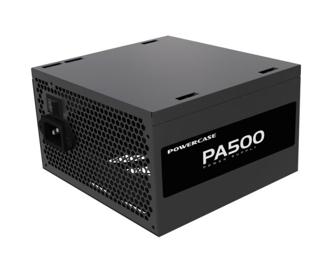 Блок питания Powercase PA500 (PA-500 SI) (ATX 2.31, 500 W, APFC, 120mm Fan)