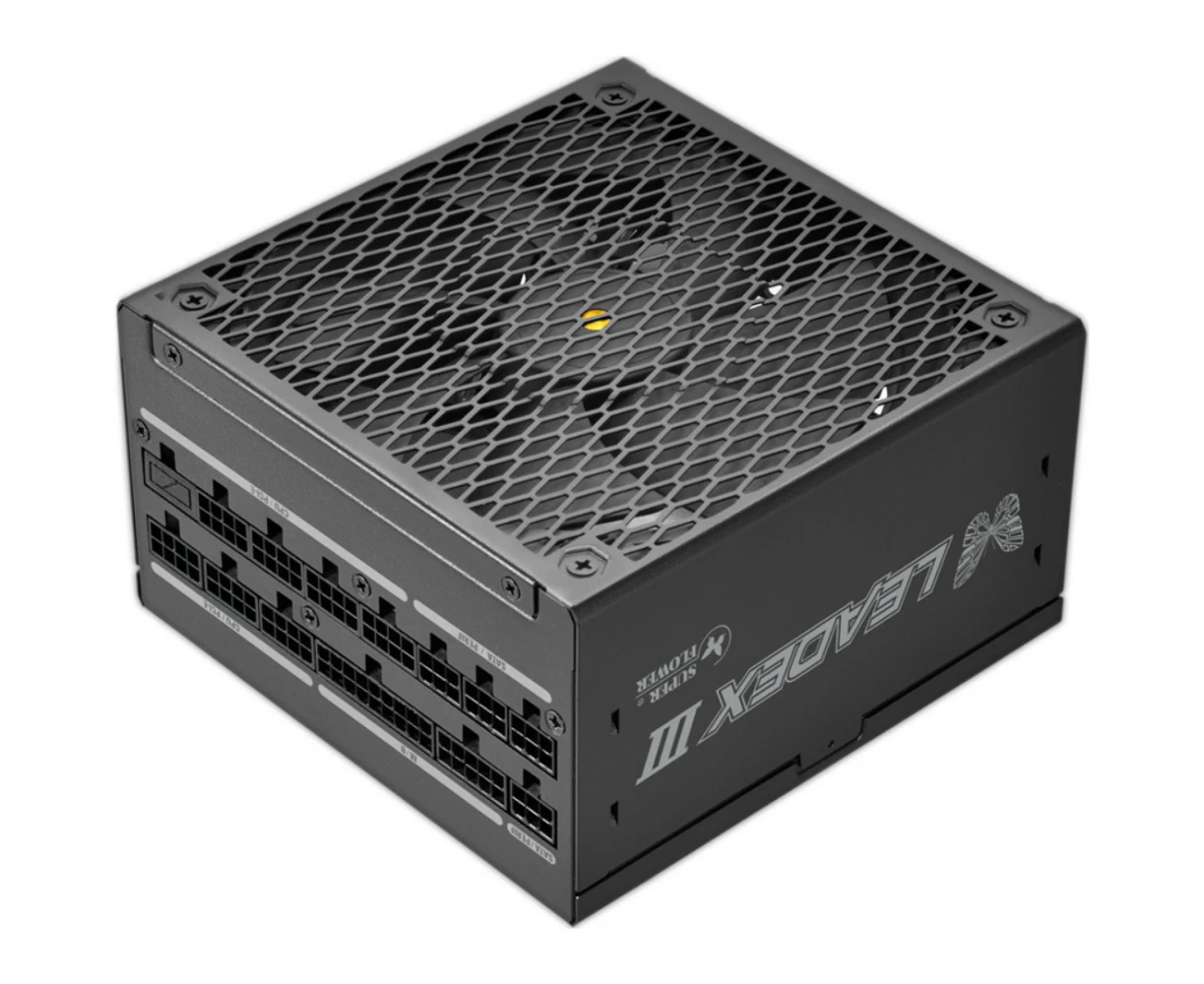 Блок питания Super Flower Leadex III Gold (SF-850 F14 GE(GL)) 850 Ватт, ATX 3.1, 140mm, 8x SATA, 3x PCI-E(6+2), 1x12 VHPWR(12+4), APFC