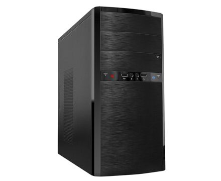 Корпус Powerman (IN-WIN) ES722 BK/6111491 Mini Tower 400 Вт m ATX черный