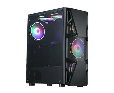Корпус Formula CL-3303 B RGB черный без БП ATX 6x120mm 2x USB2.0 1x USB3.0 audio bott PSU