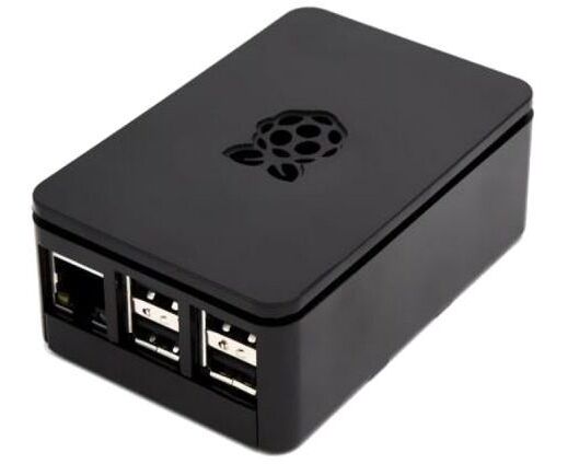 Корпус ACD RA179 black для микрокомпьютера Raspberry Pi 3 Black ABS Plastic case with Logo for Raspberry Pi 3