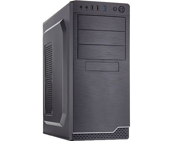 Корпус Foxline FL-816 450 W black ATX FL-816-FZ450 R-U31, 450 W, 2x USB2.0, 1x USB3.0, Audio