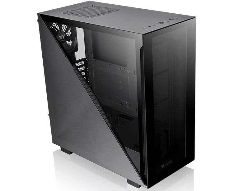 Корпус Thermaltake Divider 300 TG (CA-1 S2-00 M1 WN-00) черный без БП ATX 6x120mm 3x140mm 2x USB3.0