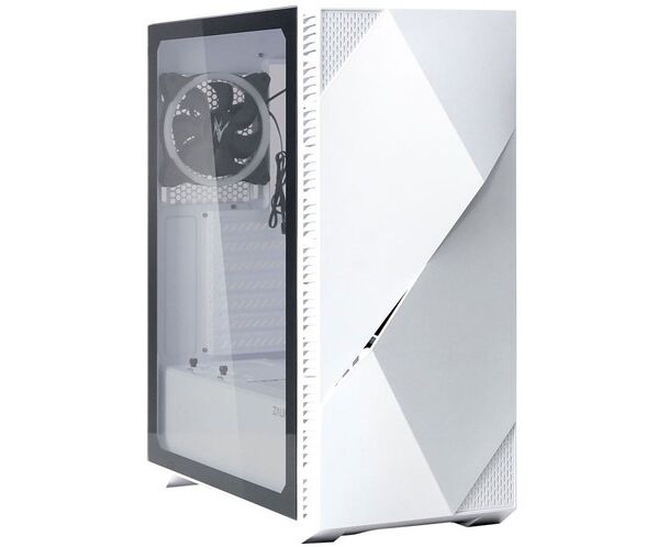 Корпус ZALMAN Z3 Iceberg White, ATX, 1x USB2.0, 2x USB3.0, Front 1x120mm ARGB, Rear 1x120mm ARGB