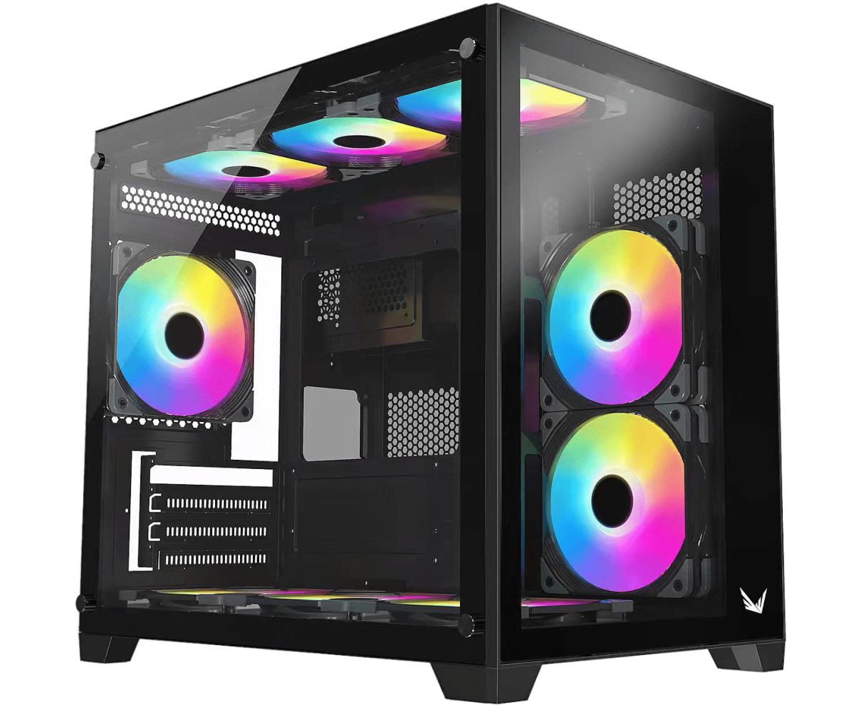 Корпус Formula Crystal Z5 черный без БП m ATX 1x120mm 2x USB2.0 1x USB3.0