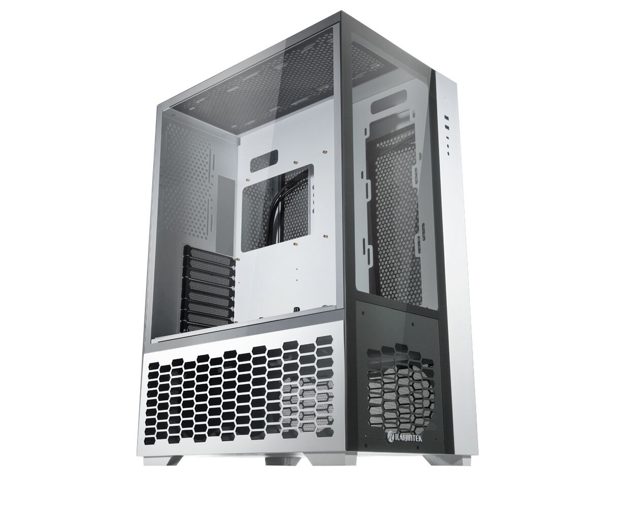 Корпус Raijintek Paean Premium White 0 R20 B00209, Aluminum, ATX/Micro ATX/Mini-ITX, USB3.0x2, Type Cx1, HD Audiox1