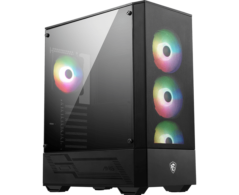 Корпус MSI Mag Forge 112 R (949679) 2x USB 3.0, 4x120mm ARGB Fan, ARGB Control Board, Tempered Glass Window, Brown Box