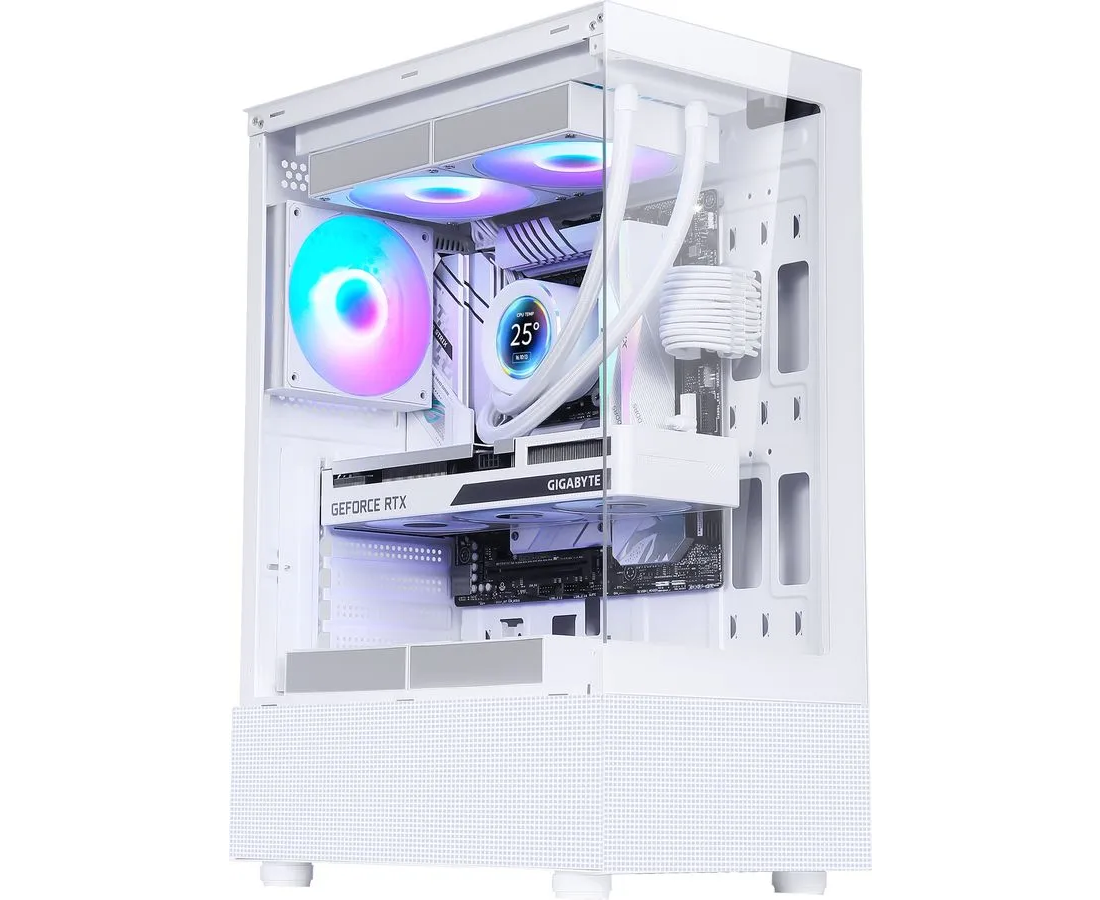 Корпус Formula Crystal Z1 белый без БП ATX 2x USB2.0 1x USB3.0 audio bott PSU