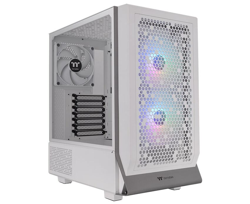 Корпус Thermaltake Ceres 300 TG ARGB (CA-1 Y2-00 M6 WN-00) белый без БП ATX 3x140mm 2x USB3.0 1x USB3.1 audio bott PSU