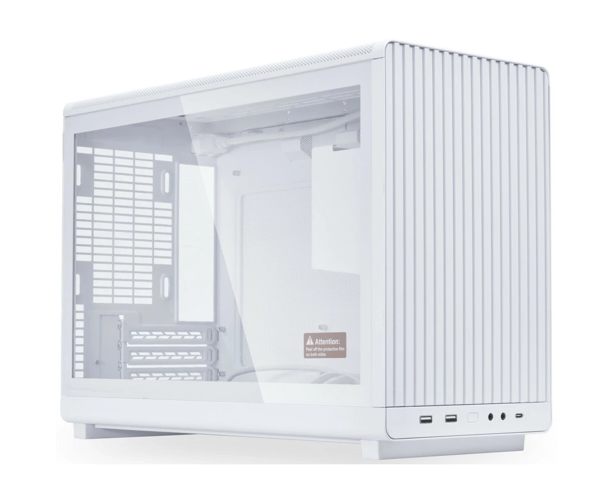 Корпус Lian Li A3-m ATX TG White (G99.A3 W.10 R) / Tempered Glass Edition / Bottom Dust Filter