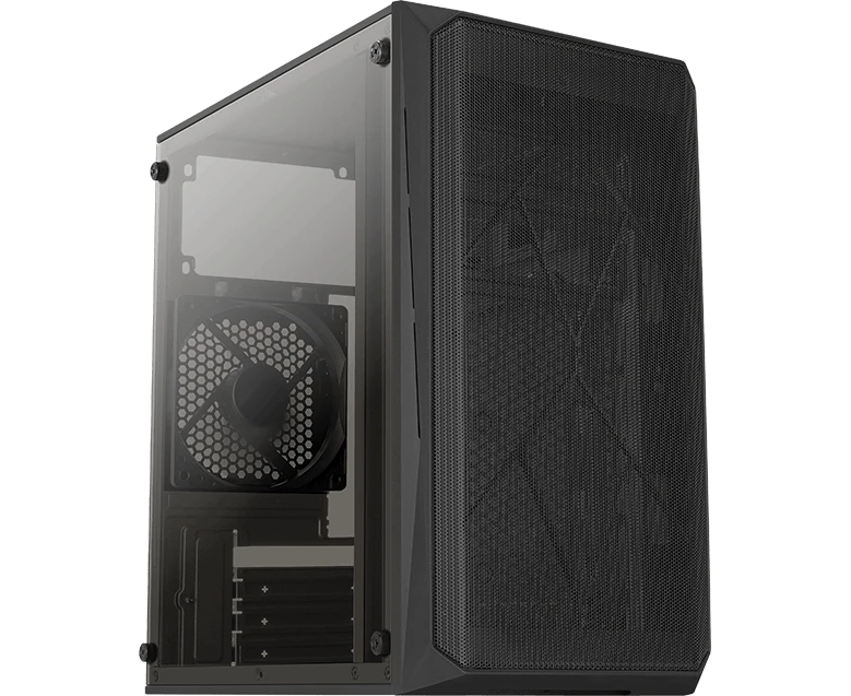 Корпус Formula CS-107, m ATX, Mini-Tower, без БП, черный