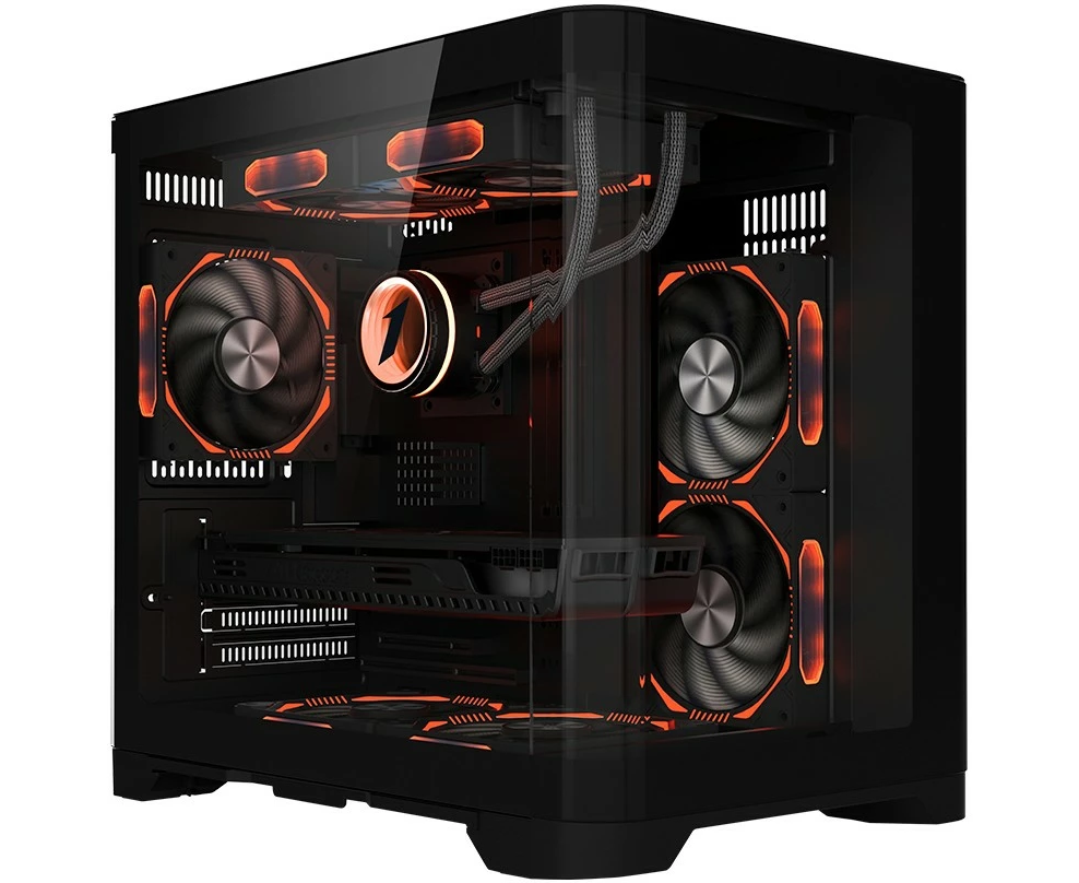 Корпус 1 STPLAYER UVIEW UV5 Black (UV5-BK) / m ATX