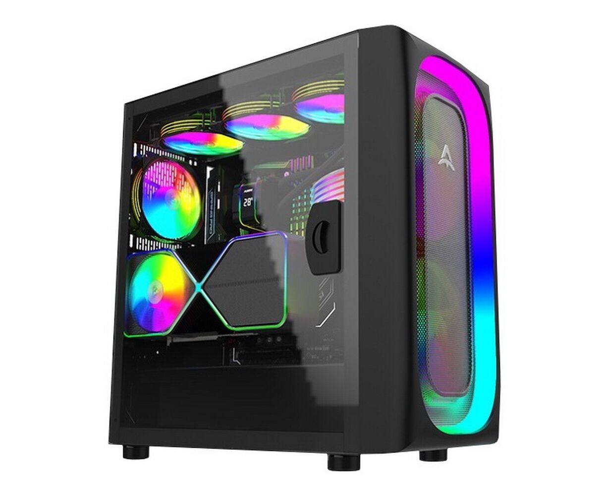 Корпус ALSEYE Ai-B(Ai20025) Material 0.7mm SPCC, Motherboard Compatiblility Mini-ITX/Micro ATX/ATX/EATX, I/O Ports USB2.0*2+HD Audio+USB3.0*1, Driv