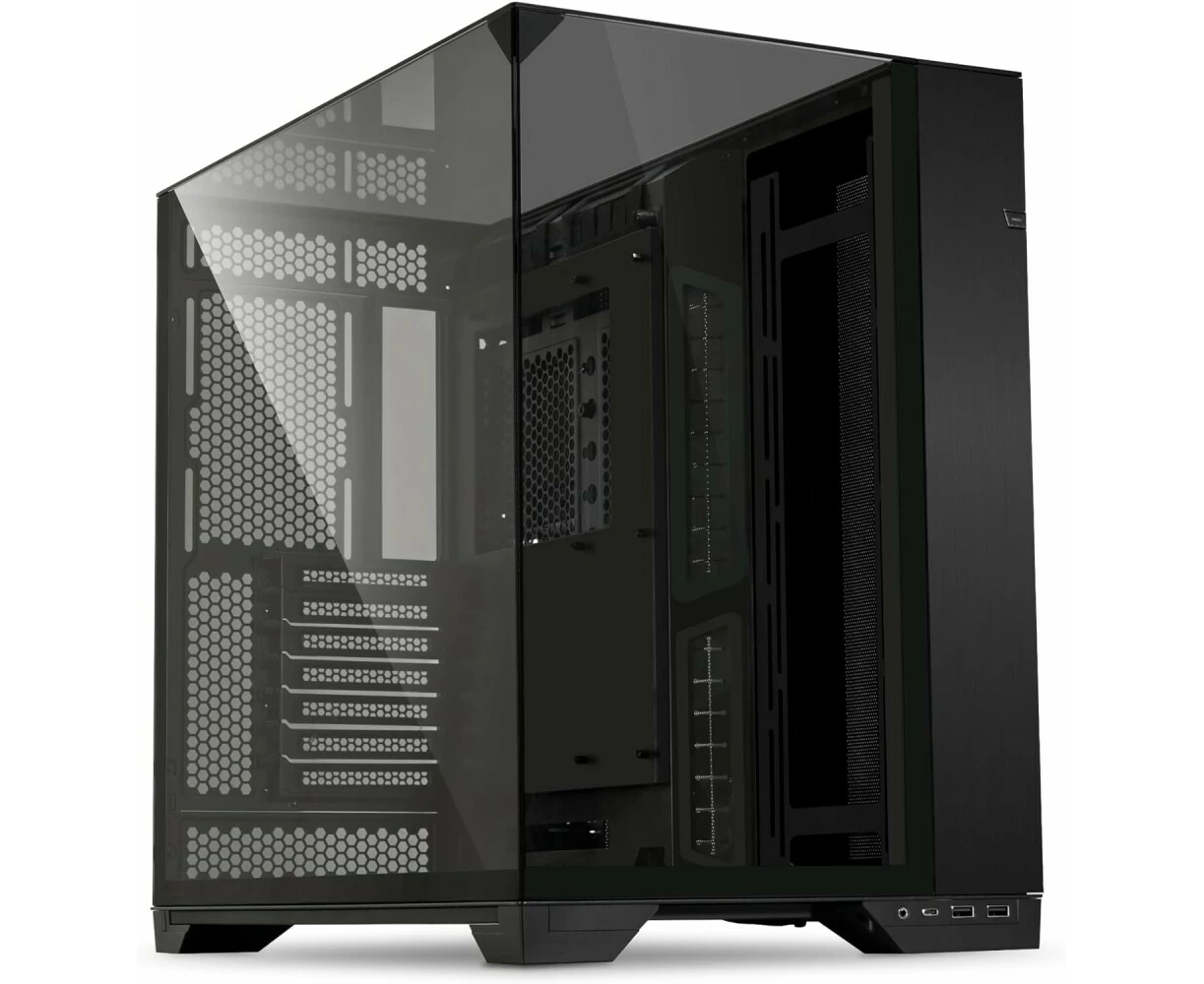 Корпус Lian Li O11 Vision (G99.O11 VX.R0) / Black / Mid-Tower, TG