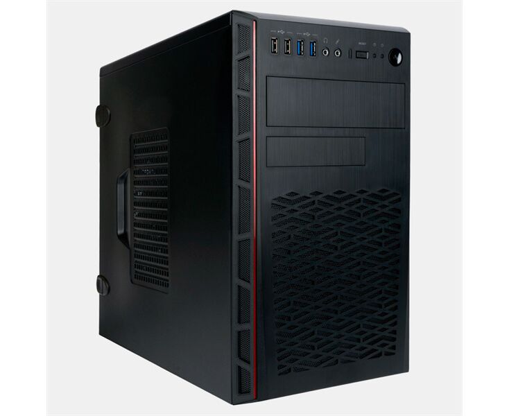 Корпус In Win EMR065 (6196819) Black 600 W Mini Tower PM-600 ATX U3.0*2+U2.0*2+A(HD)+intrusion switch m ATX