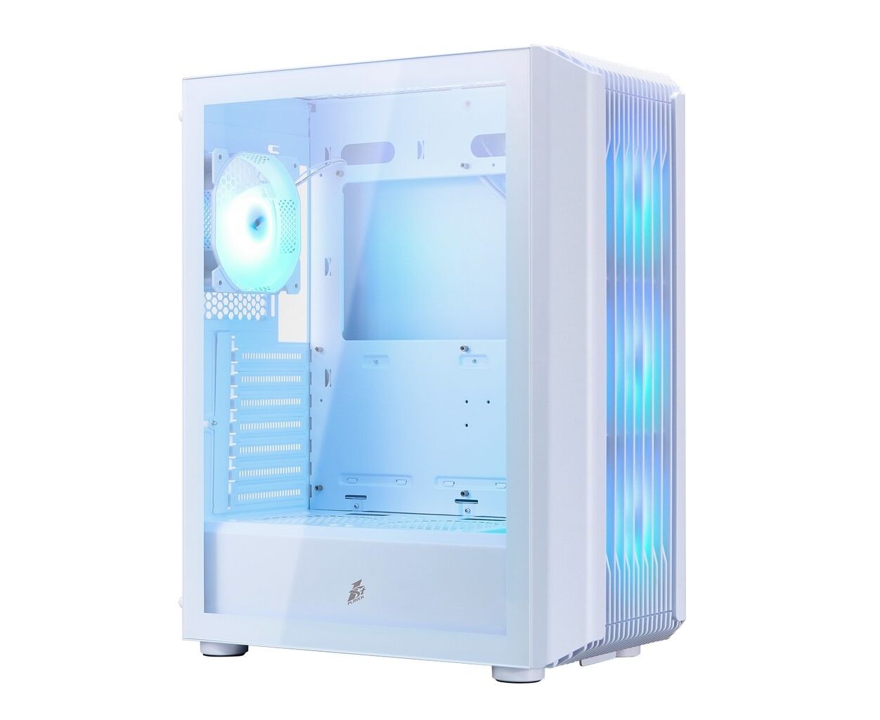 Корпус 1 STPLAYER Bullet Hunter H6 ARGB White (H6-WH-4 F7-W) / ATX / 4x120mm ARGB fans