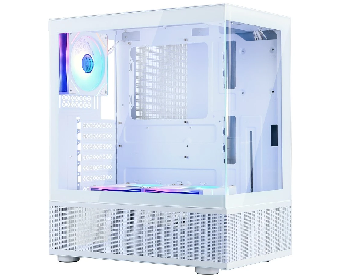 Корпус 1 STPLAYER MIKU ARGB White (Mi7-A-WH-2 FC7 R-W-1 FC7-W) ATX 3x120mm ARGB fans