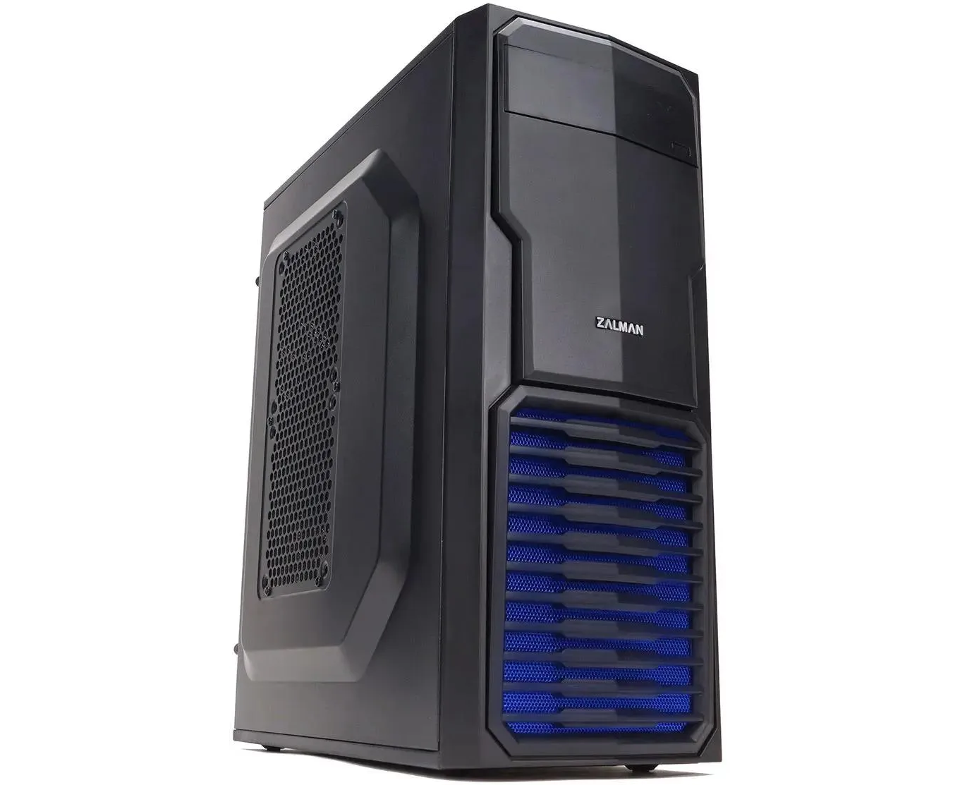 Корпус Zalman ZM-T4 Plus черный без БП m ATX 3x120mm 1x USB2.0 1x USB3.0 audio bott PSU
