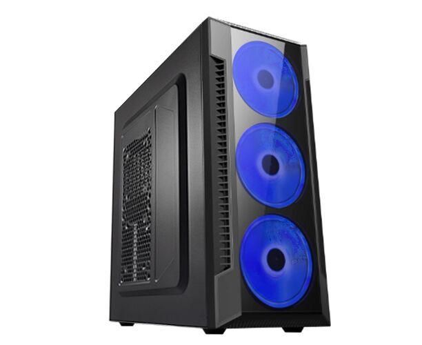 Игровой корпус: De Tech C3147 S USB2.0 Blue