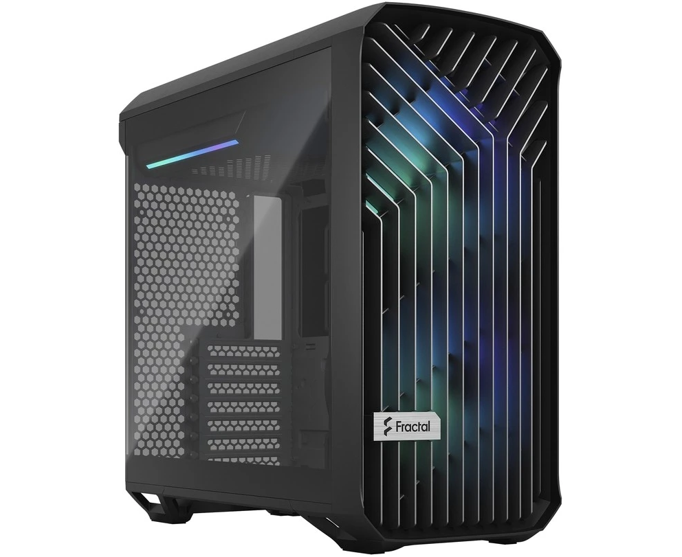 Корпус Fractal Design Torrent Compact RGB TG Light Tint (FD-C-TOR1 C-02) без БП, Midi-Tower, 2x180mm 2x USB-A 3.2 + 1x USB Type-C E-ATX
