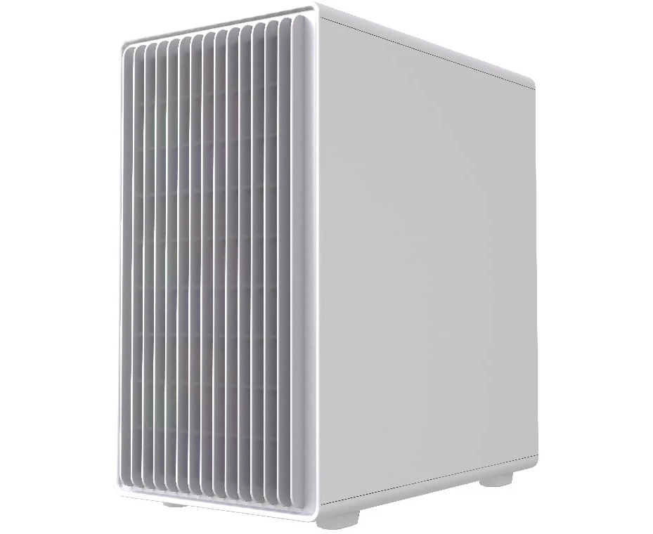 Корпус Powercase Mistral Micro C4 W ARGB (CMMCW-A4), Tempered Glass, 4x 120mm ARGB PWM Fan, белый, m ATX