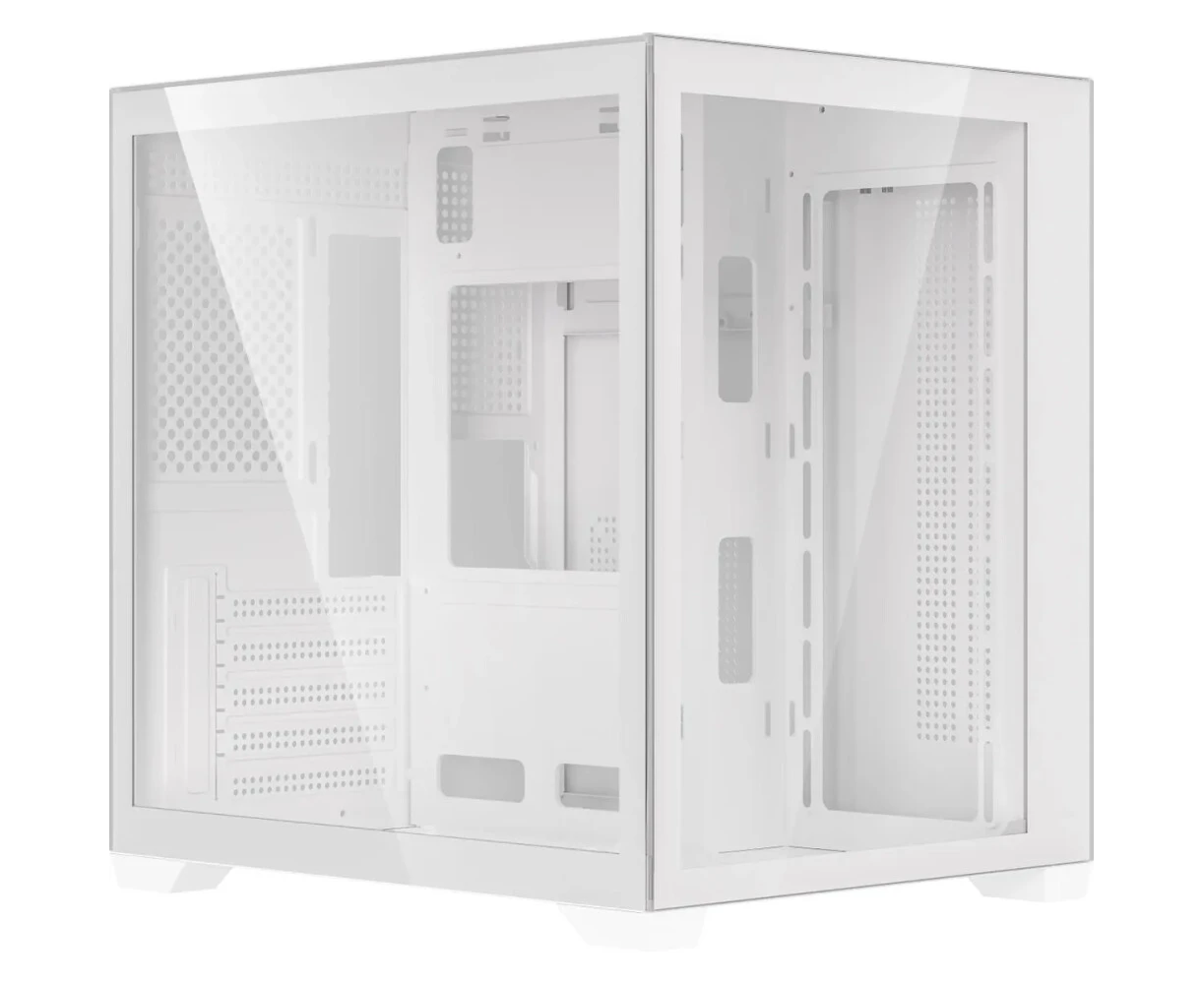 Корпус Accord ACC-ZMS03 W, m ATX, Mini-Tower, без БП, белый