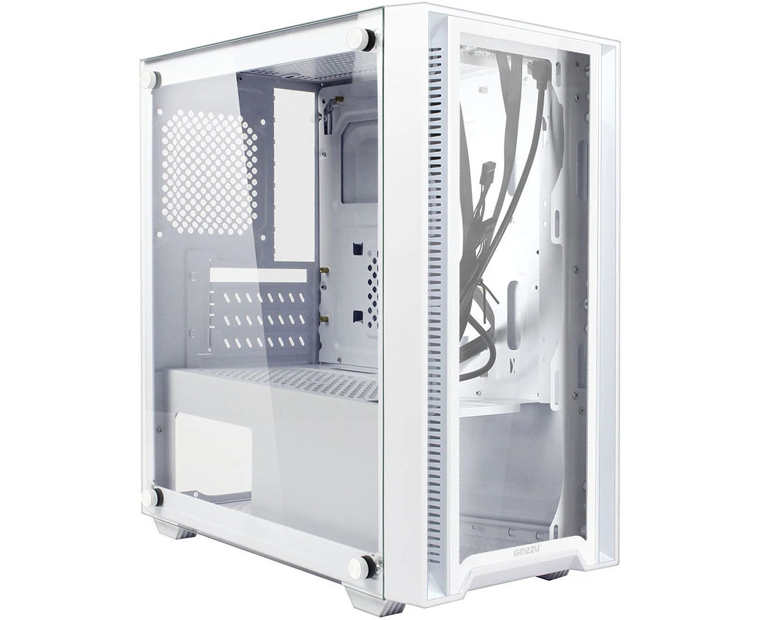 Корпус Ginzzu CL520 White m ATX