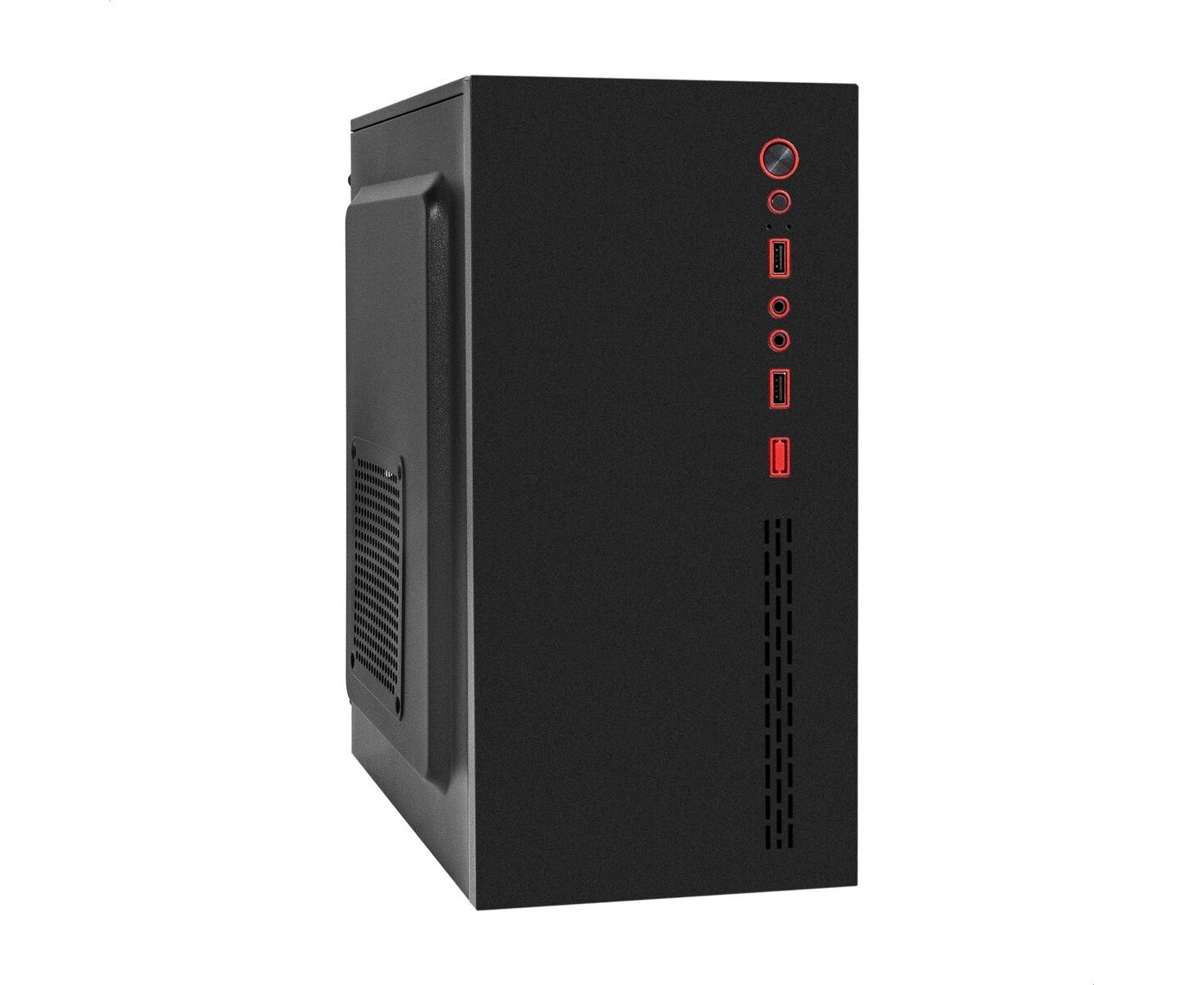 Корпус Exe Gate BAA-403 (EX298159 RUS) Minitower (m ATX, без БП, 2*USB, HD Audio, черный)