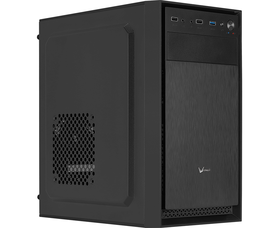 Корпус FORMULA CS-104-S-BK-V1 black Mini Tower (m ATX, без БП, 3x USB Type-A) (4711401662235)