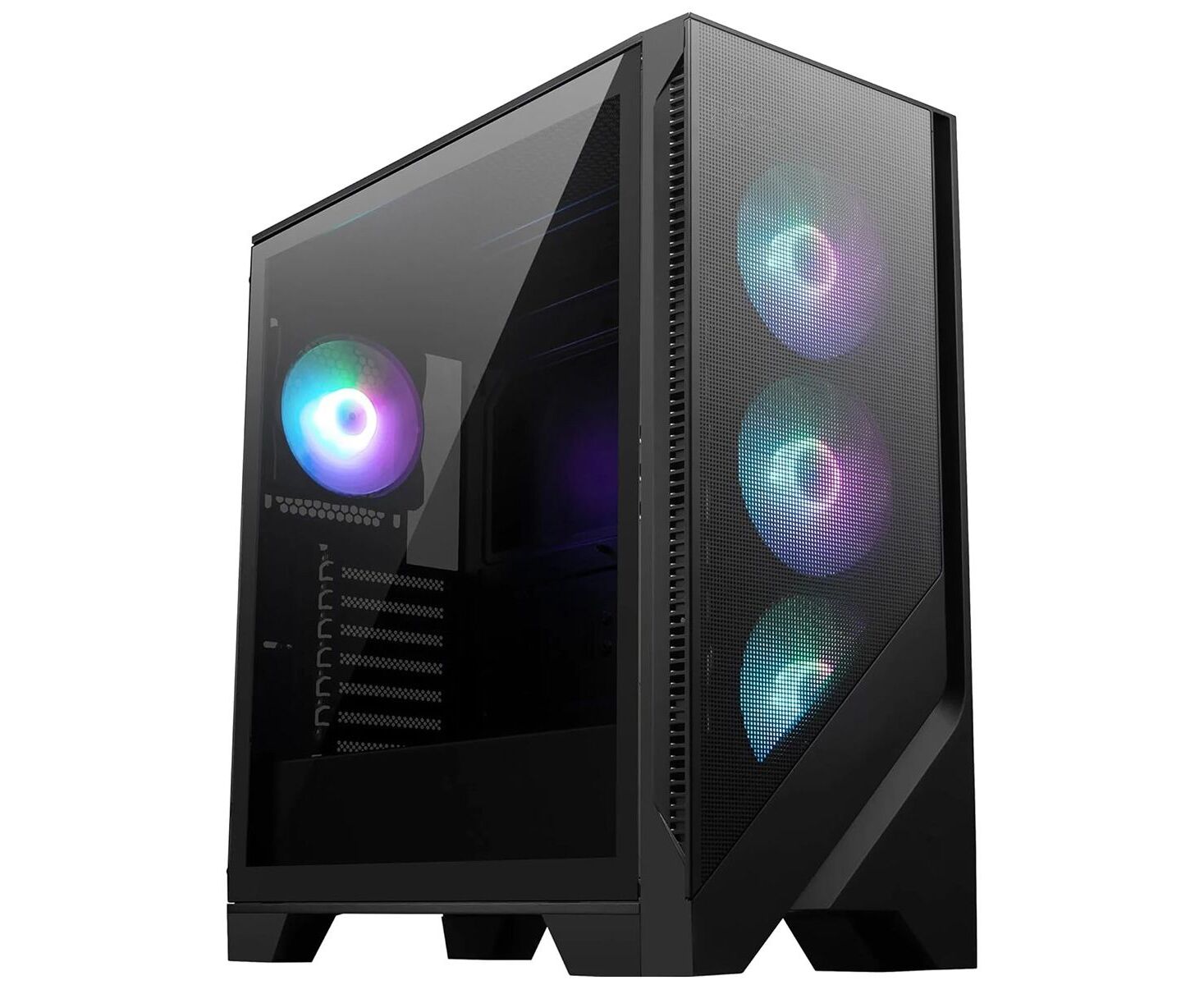 Корпус MSI MAG Forge 320 R Air Flow (306-7 G23 R29-HH9), Global, 2x USB 3.2 Gen 1, 4x120mm ARGB Fan, ESD¶ARGB Control Board